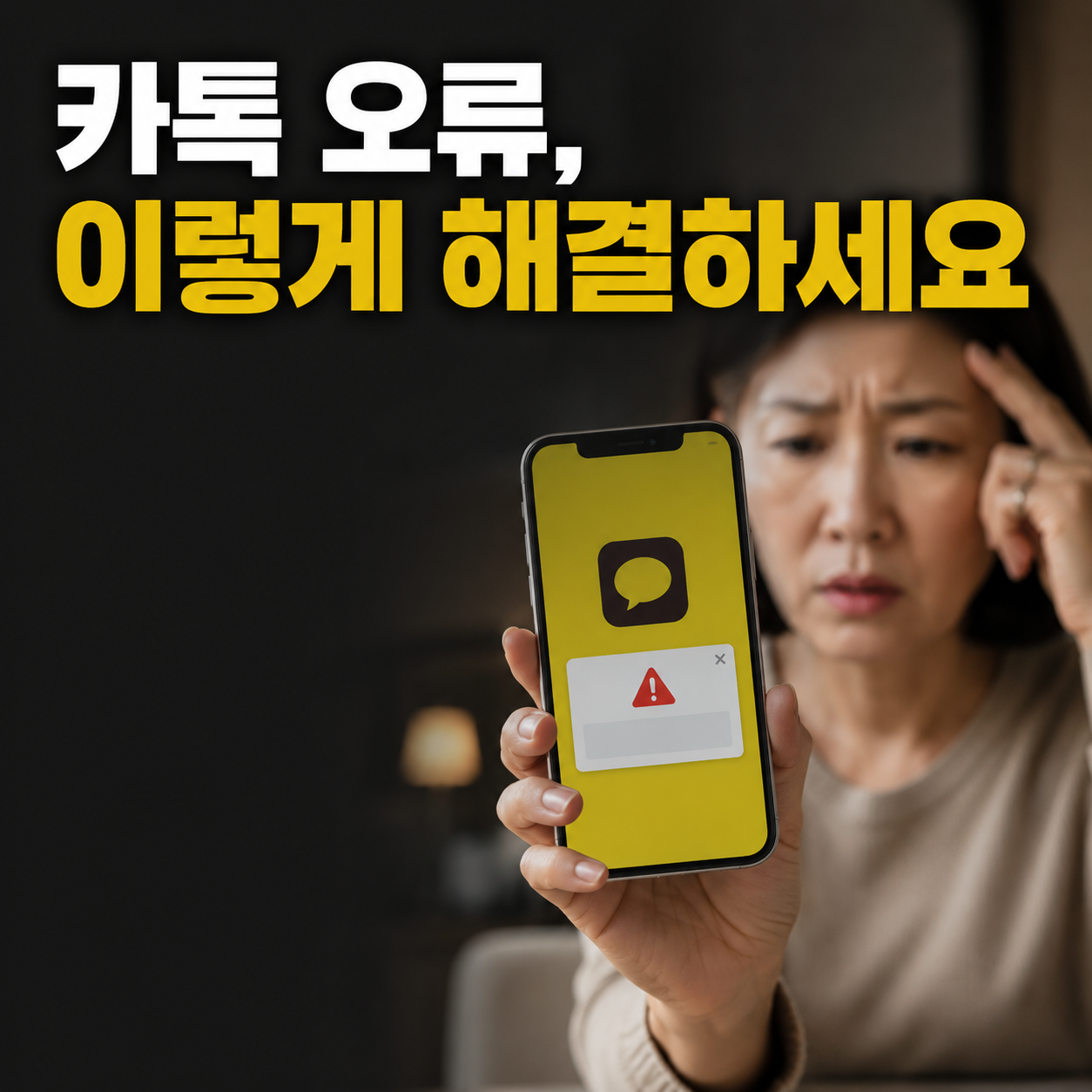 카카오톡 지원하지 않는 버전 오류 해결법 총정리 (2026): 구버전 접속 차단·조용한 채팅방·프사 열람 기록까지