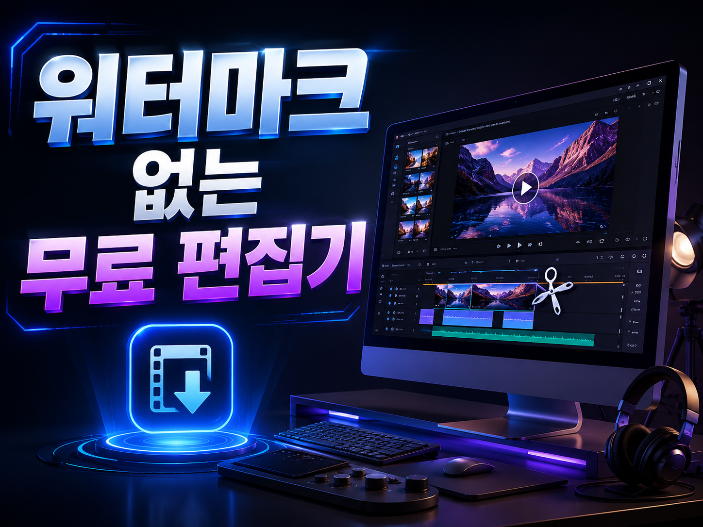 무료 영상 편집 프로그램 추천 비교 (2026) — 워터마크·유료화 없는 최적의 조합