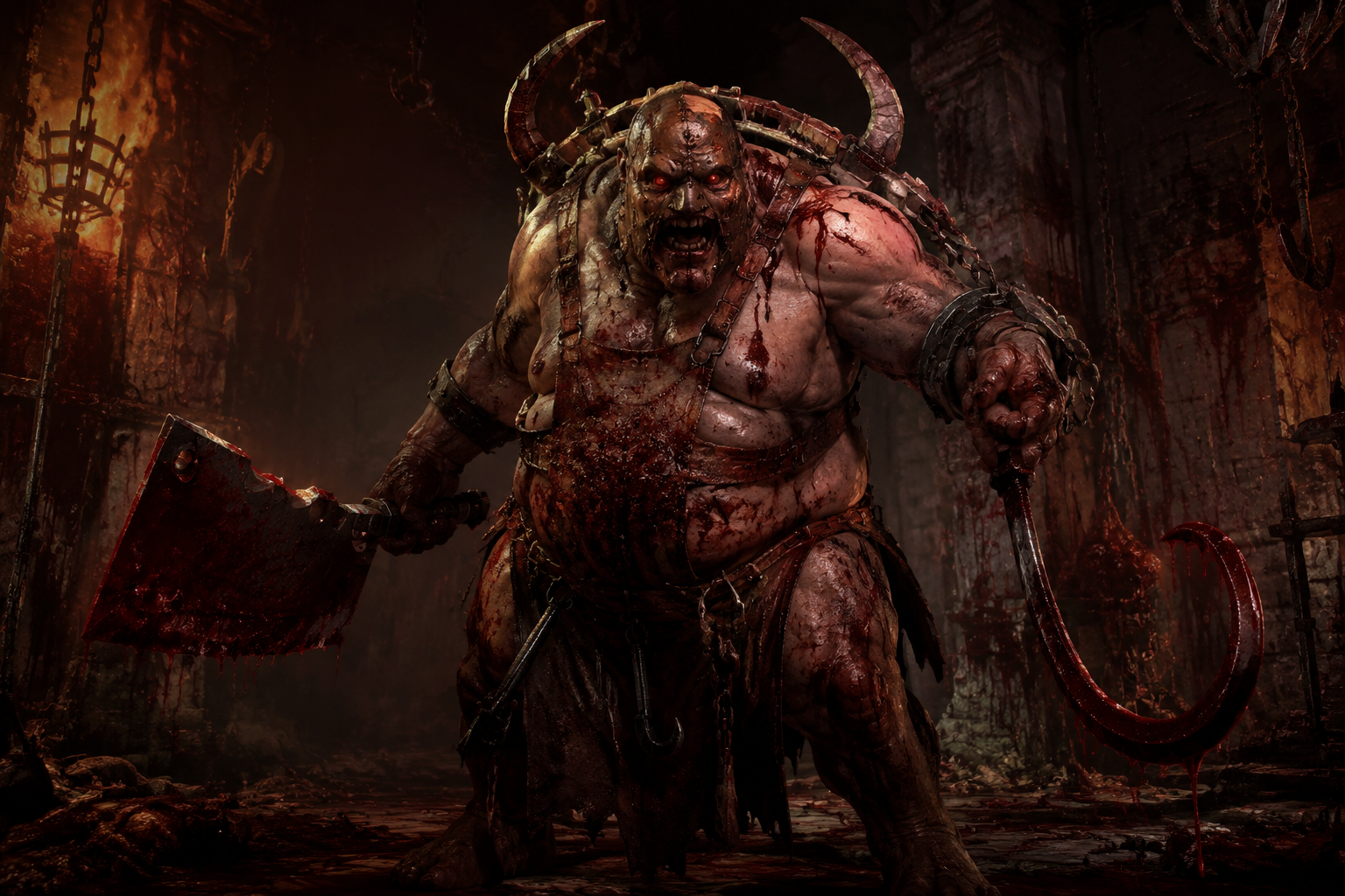 The Butcher, roaming boss of Diablo 4