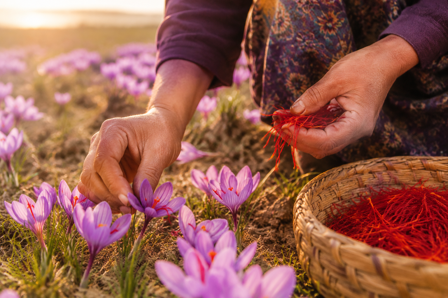 how to store saffron
