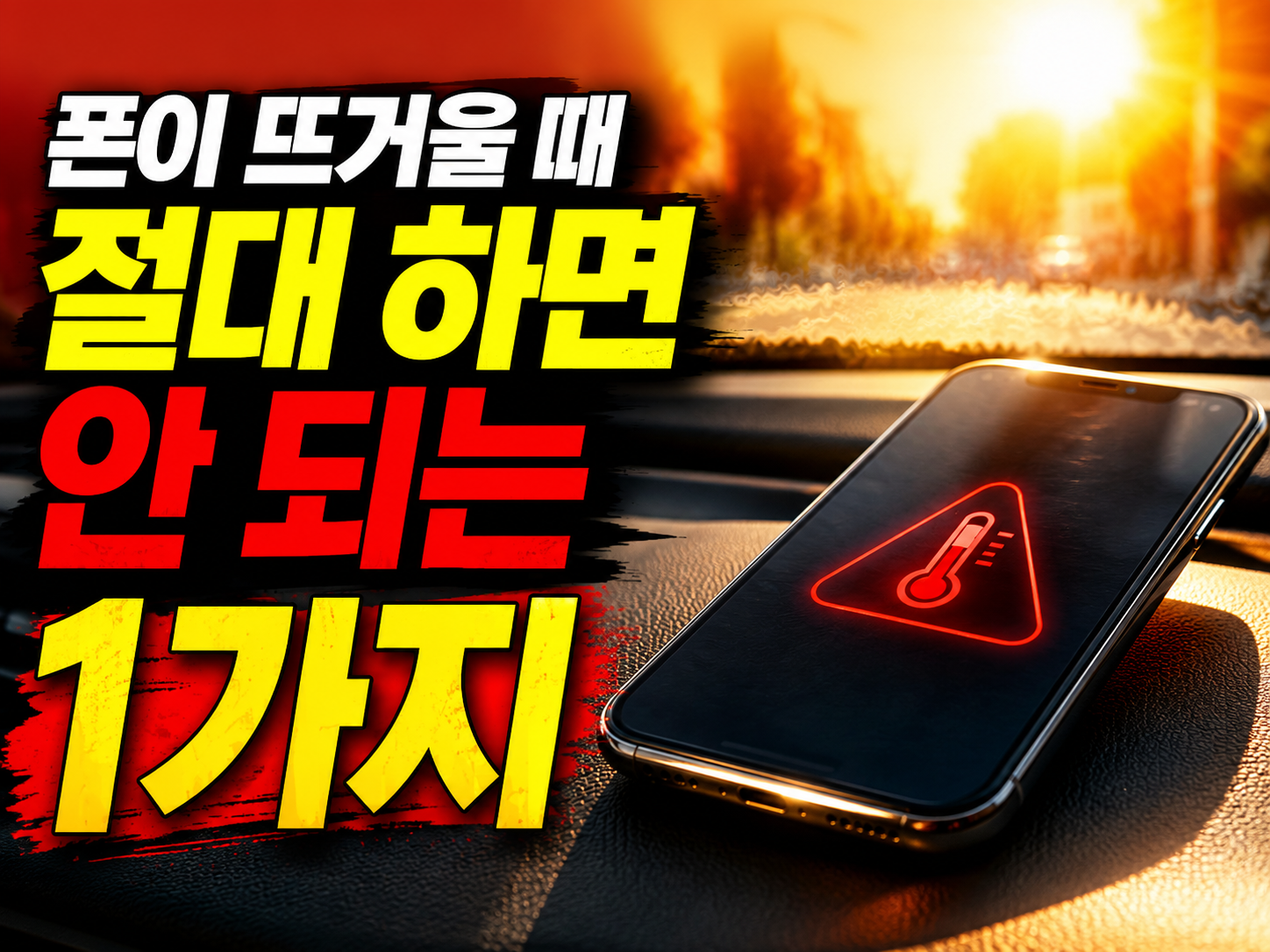 스마트폰 과열·발열 해결 방법 (2026) — 아이폰·갤럭시 열폭주 막는 응급조치