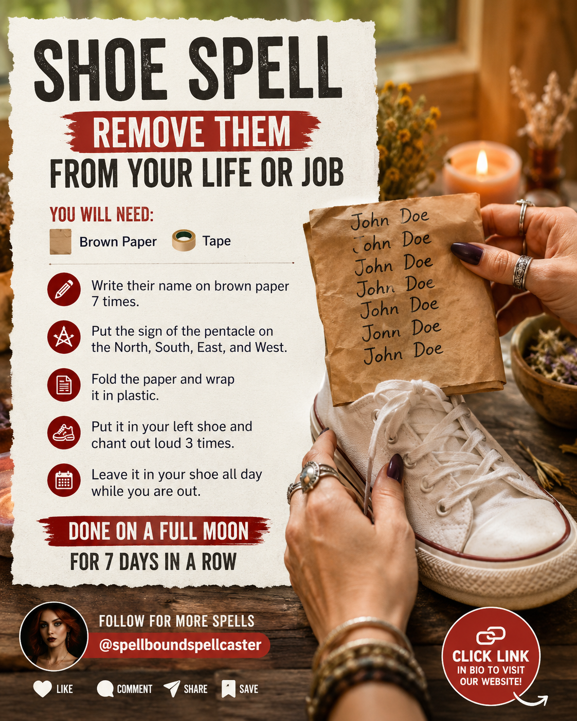 Shoes prepared as symbols of grounding and intentional movement