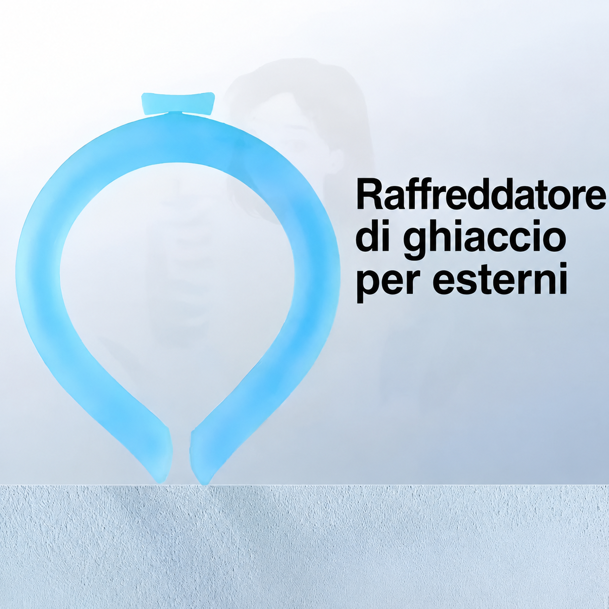Anello refrigerante per il collo indossabile