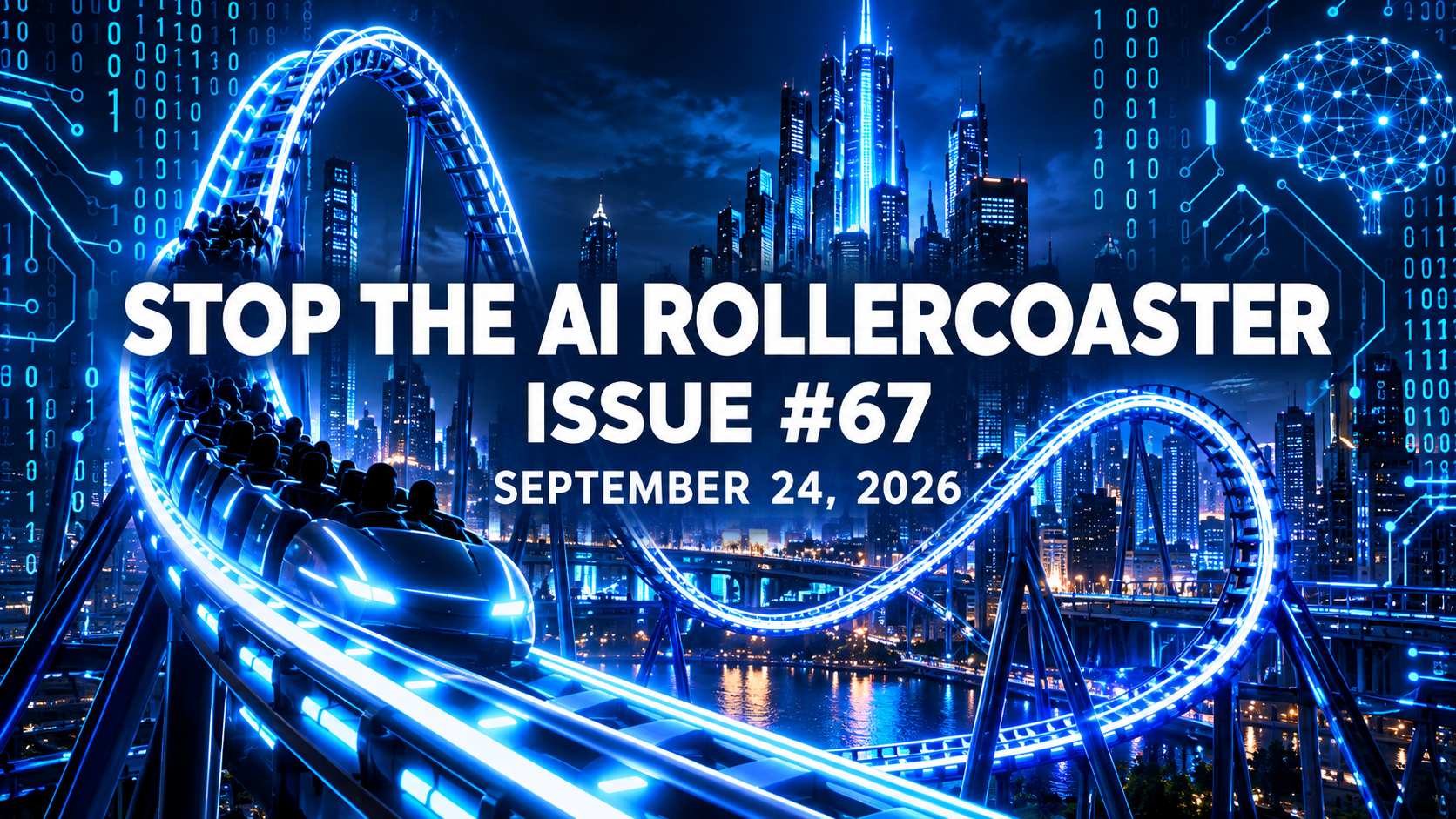Stop the AI Rollercoaster, Issue 67, September 24, 2026
