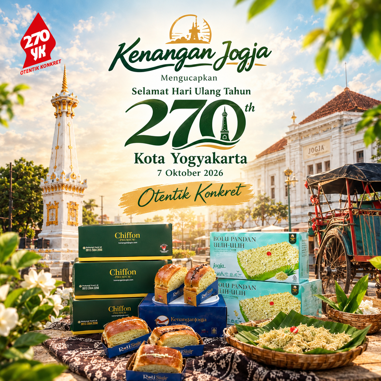 Desain Konten Social Media AI: Kenangan Jogja — Tools AI Generate Gambar, Poster, Iklan & Sosial Media | gAdtra