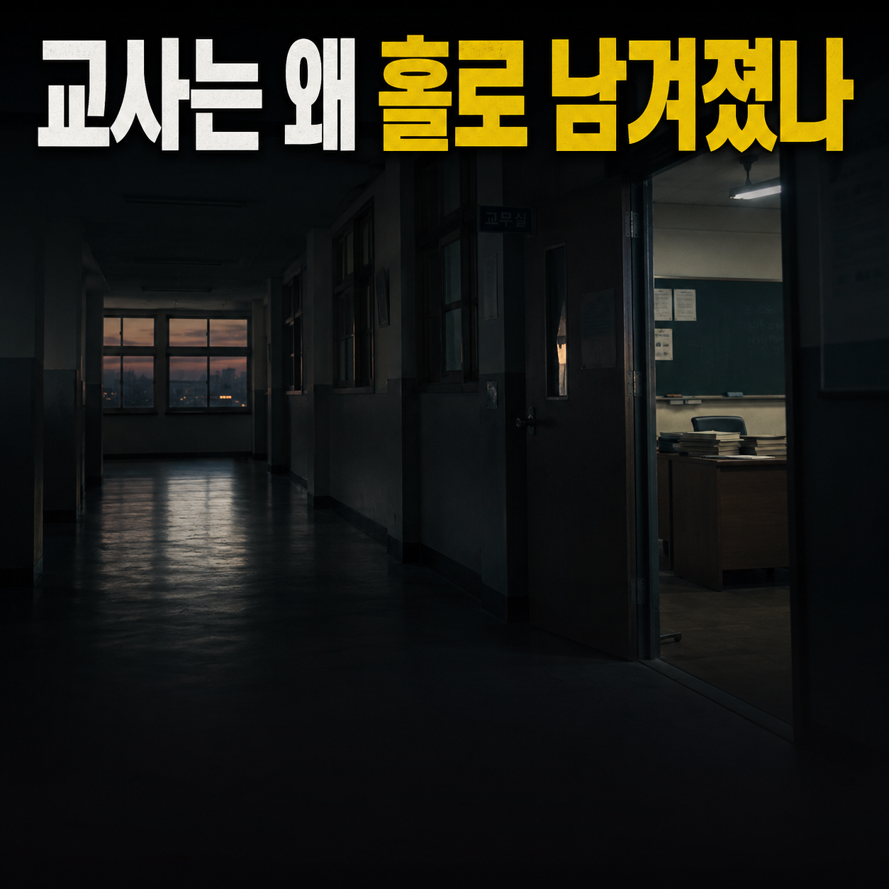 제주 중학교 교사 사망 교권침해 악성민원 사건 현장 이미지