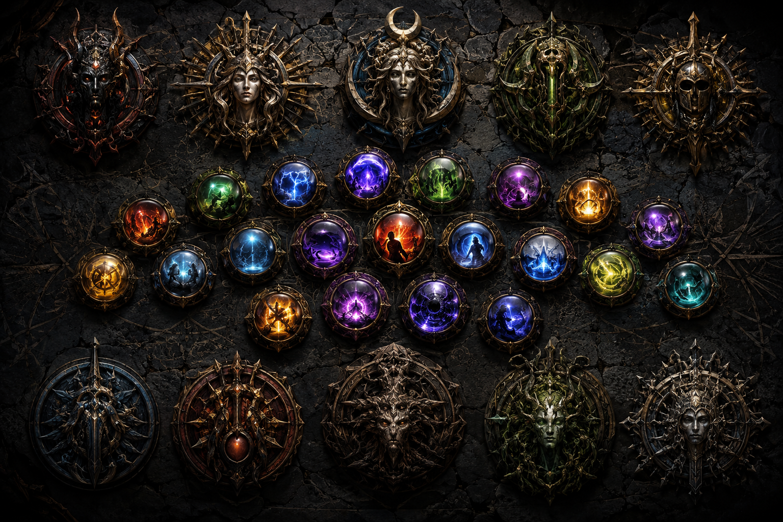Gemmes de compétence et emblèmes d'ascendance de Path of Exile 2