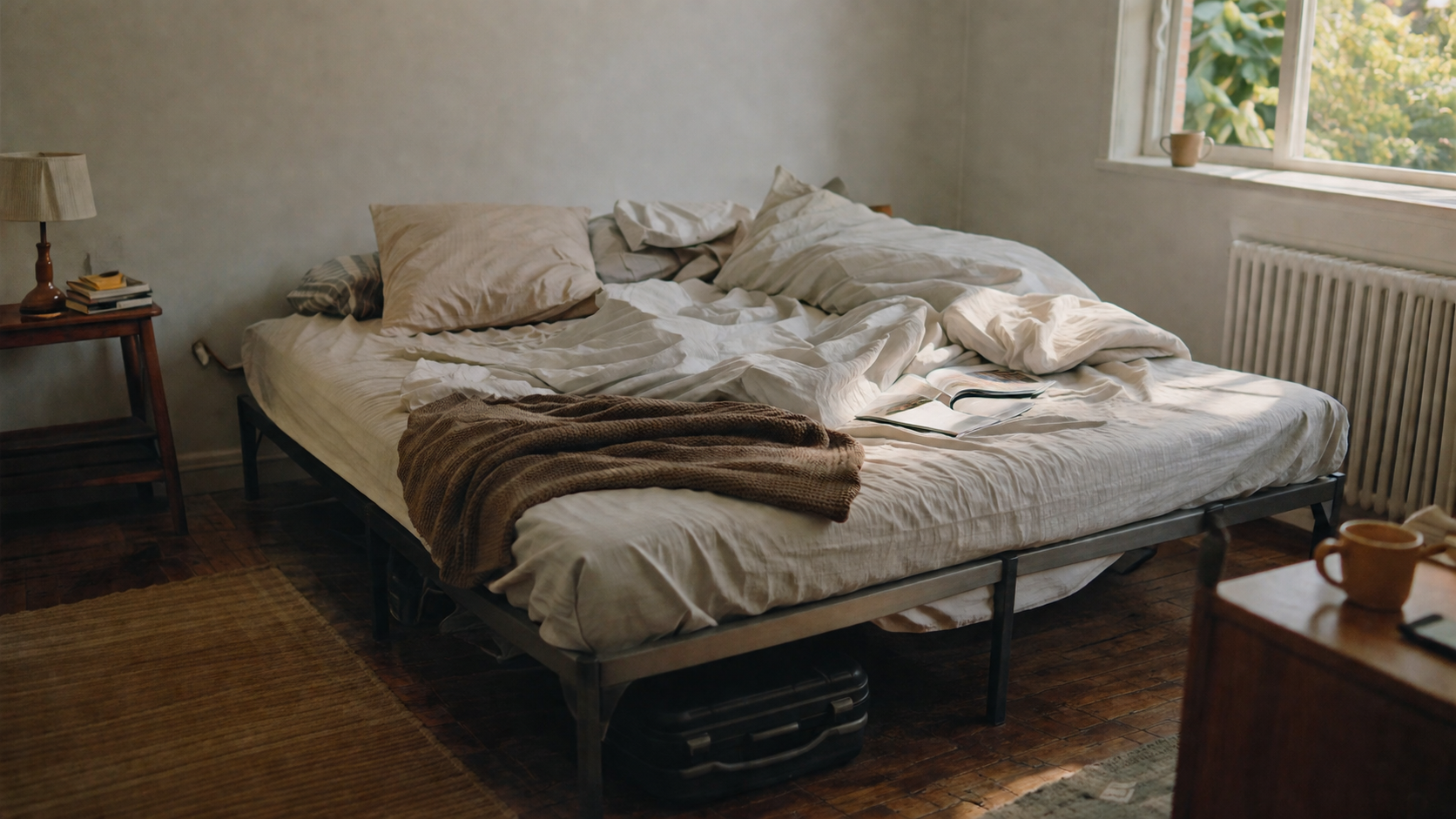 🛏 Кровать без изголовья — это матрас на полу — как НЕ надо