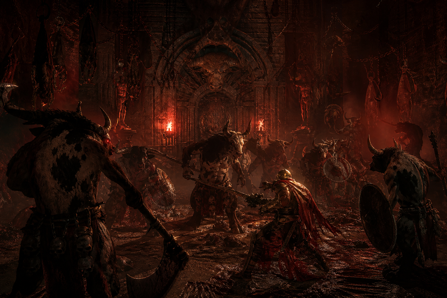 Cow Level Diablo 4 secret in Lord of Hatred with tormented cows on Torment 12