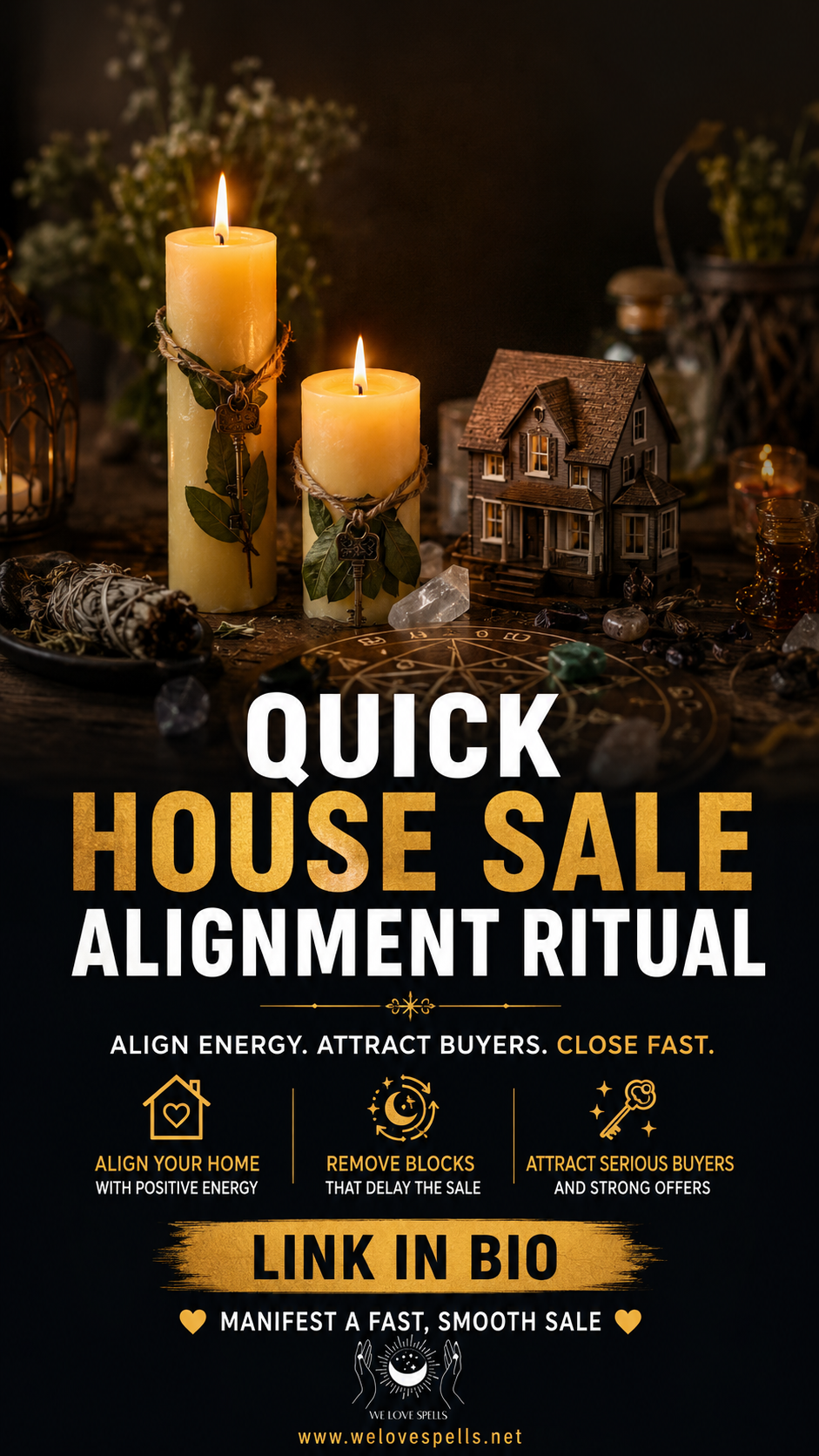 House sale alignment and ideal buyer attraction House sale success ritual