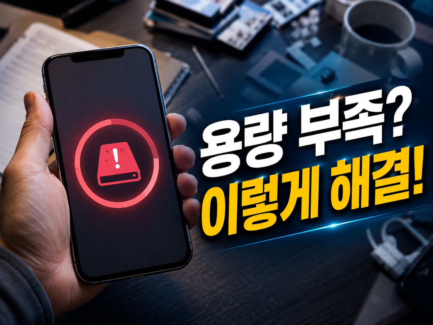 스마트폰 저장공간 부족 해결 완벽 가이드: 아이폰 시스템 데이터·갤럭시 기타 용량 줄이기 (2026)