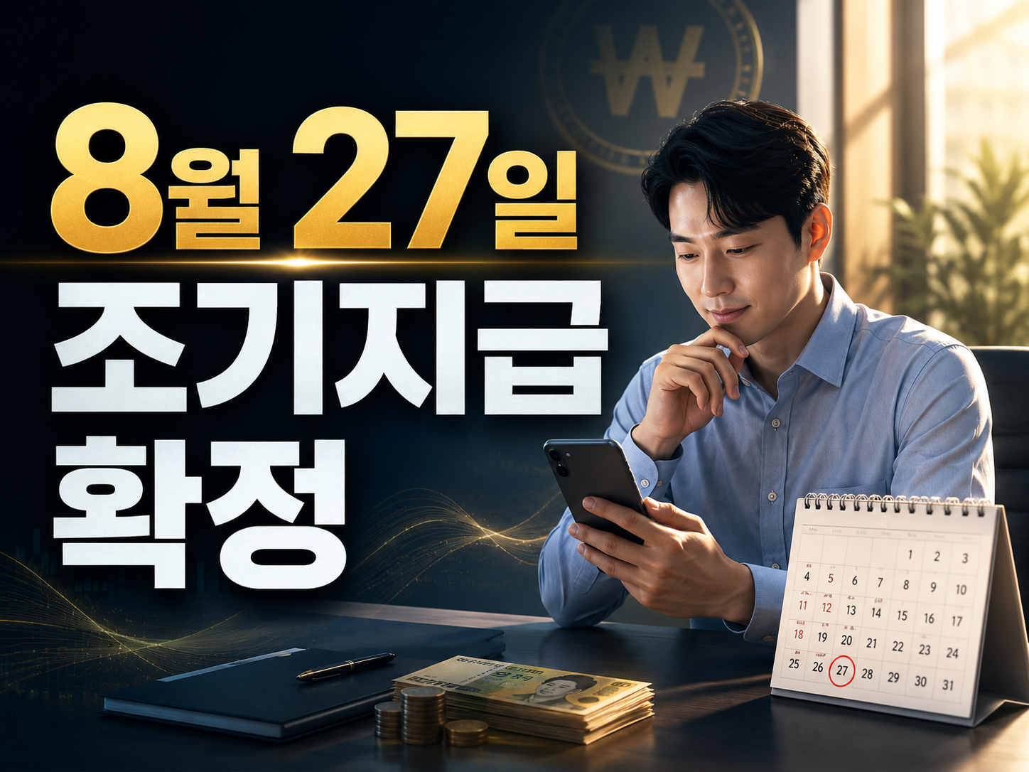근로장려금 자녀장려금 2026 지급일 8월 27일 조기지급 확인