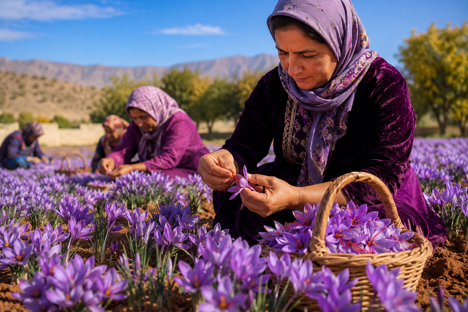 bulk saffron packaging