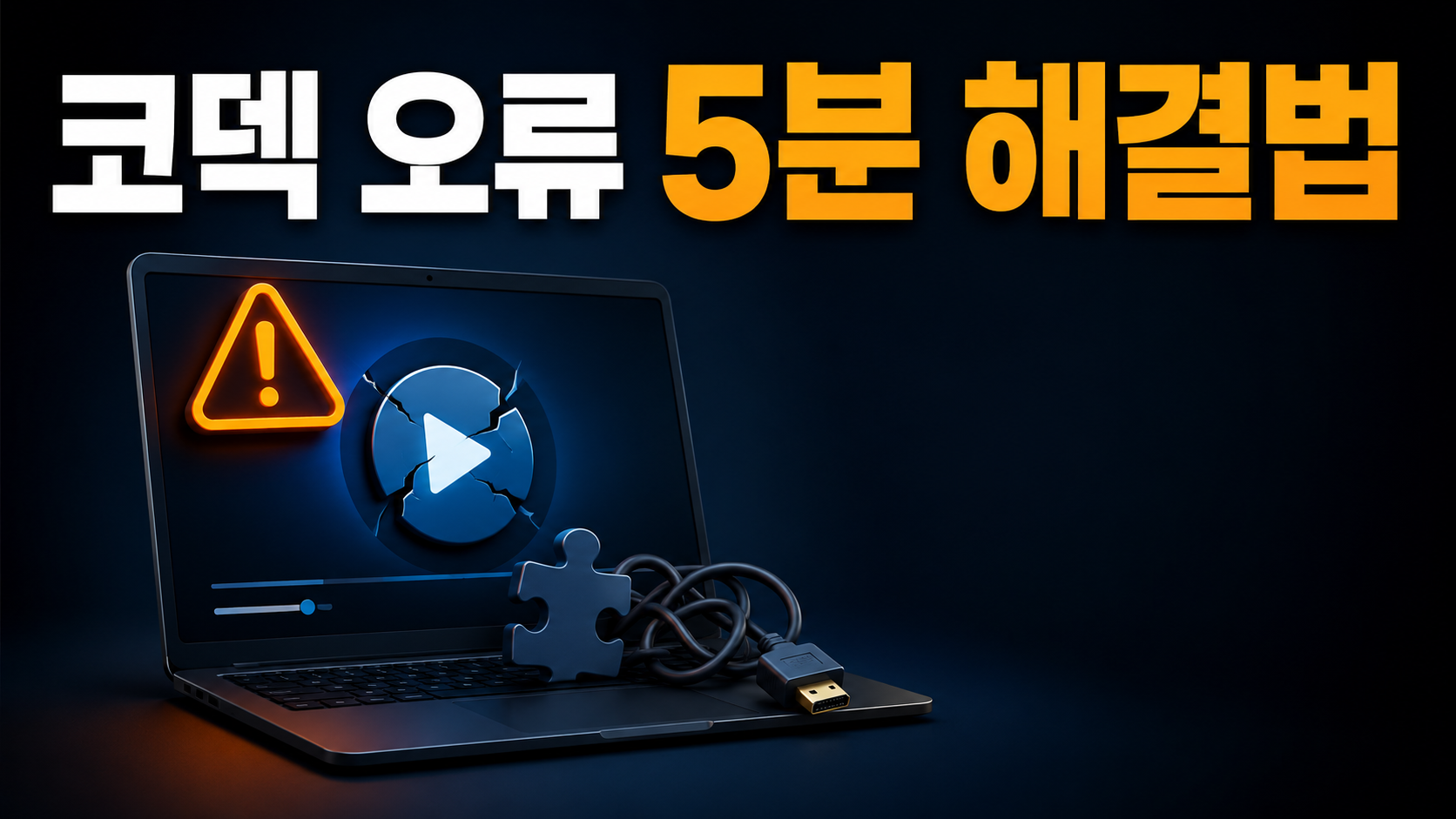 동영상 재생 안 됨·코덱 오류, 무료로 해결하는 방법 총정리 (2026)