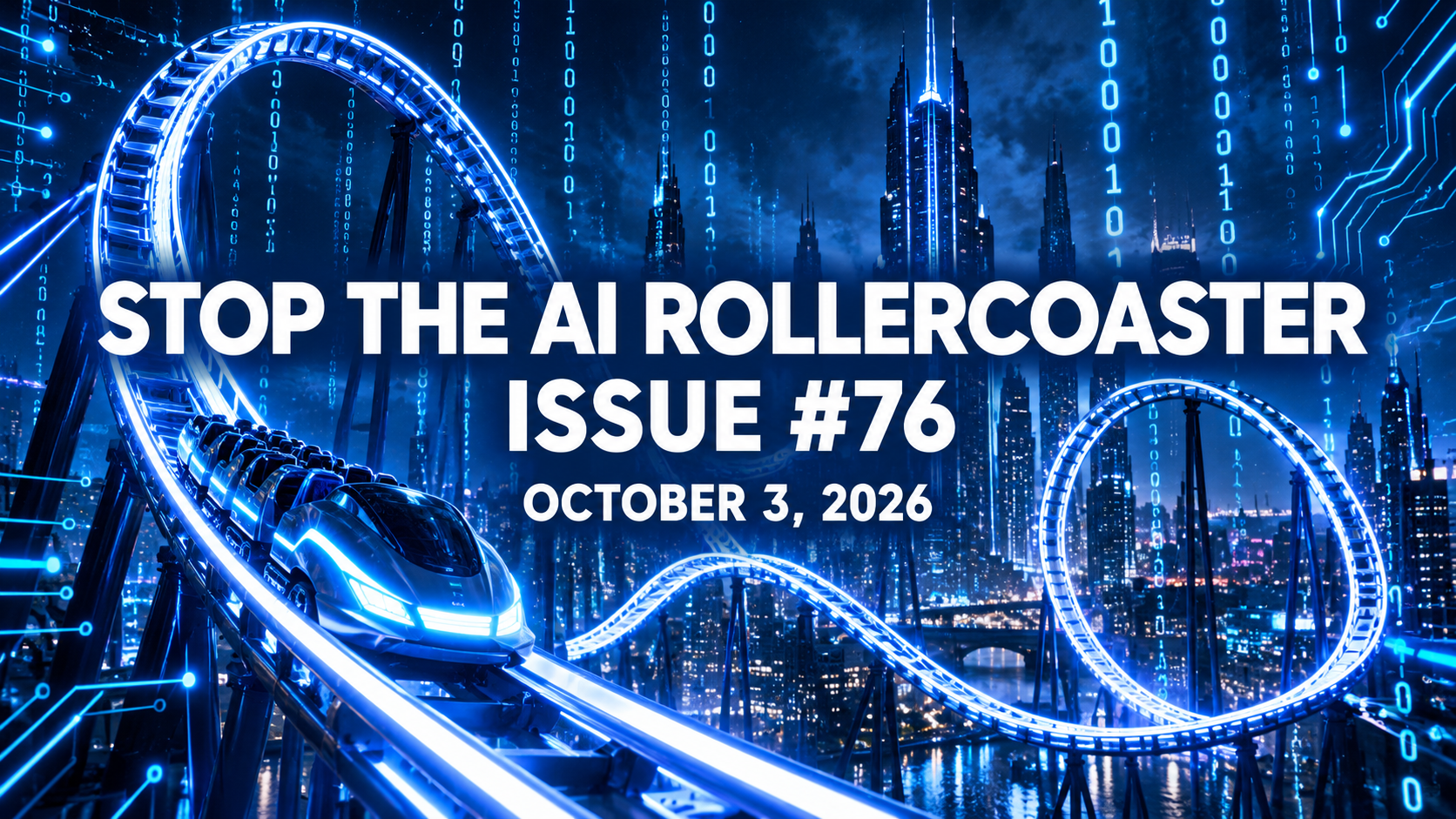 Stop the AI Rollercoaster, Issue #76, October 3, 2026