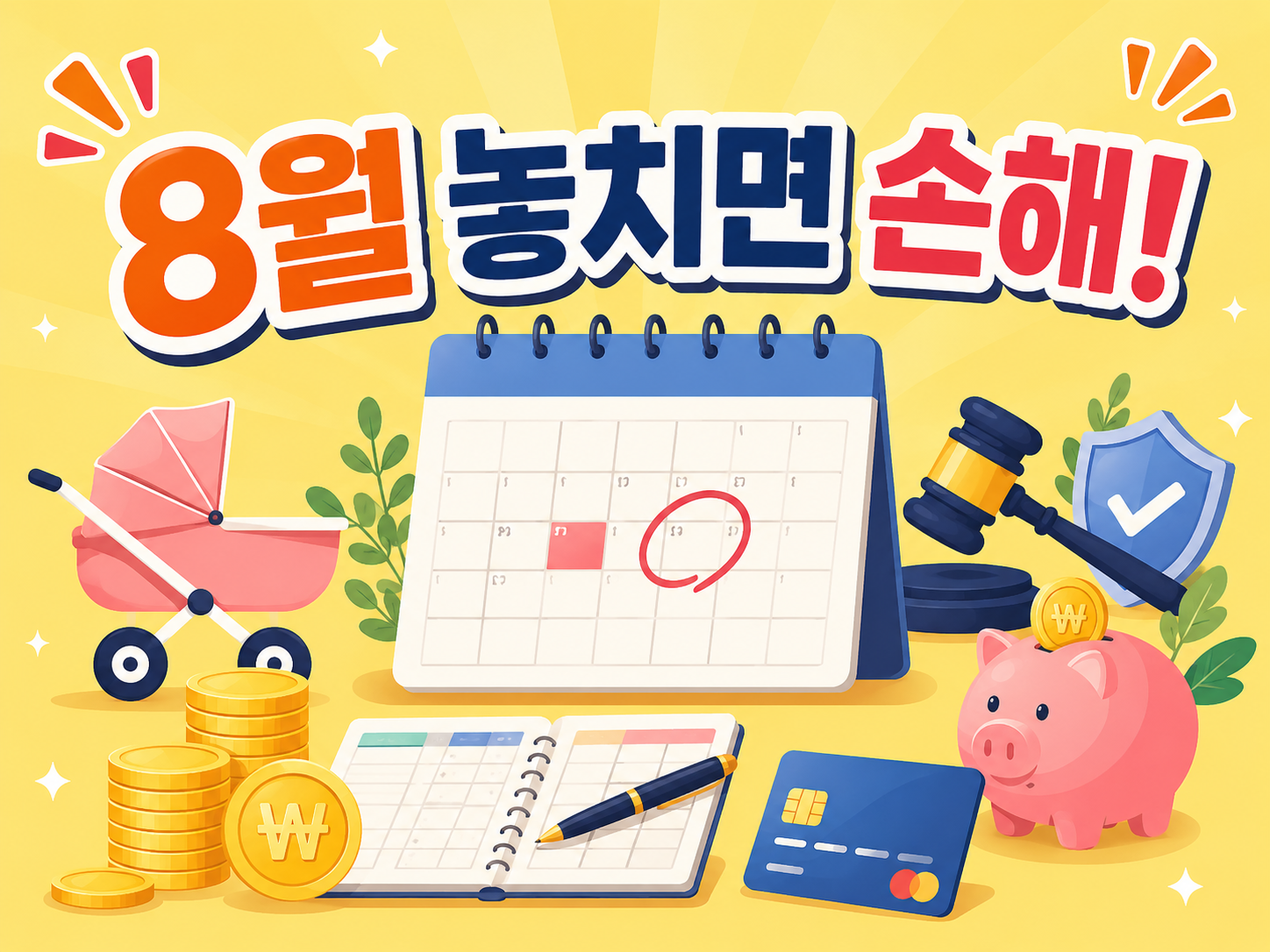 2026년 8월부터 달라지는 것 총정리: 단기 육아휴직·근로장려금 지급일·기준금리