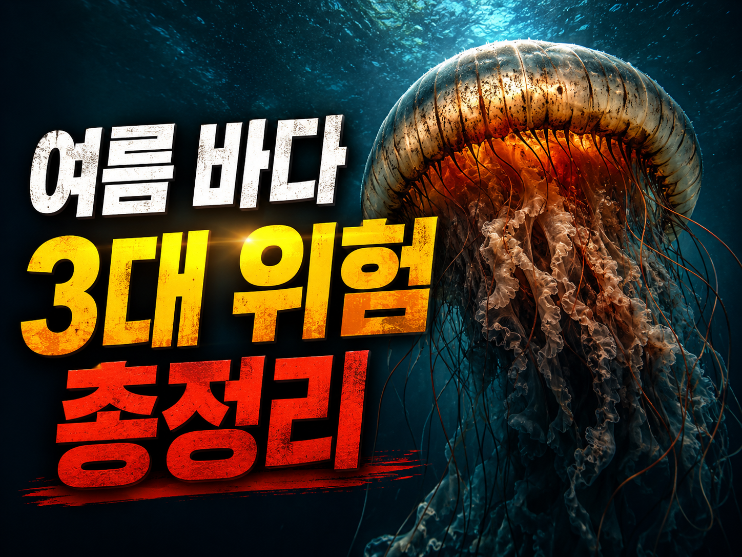 2026 여름 바다 노무라입깃해파리 이안류 비브리오패혈증