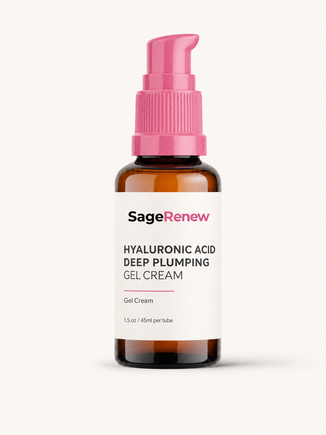 Hyaluronic Acid Deep Plumping Gel Cream – 1.5 oz / 45ml per tube