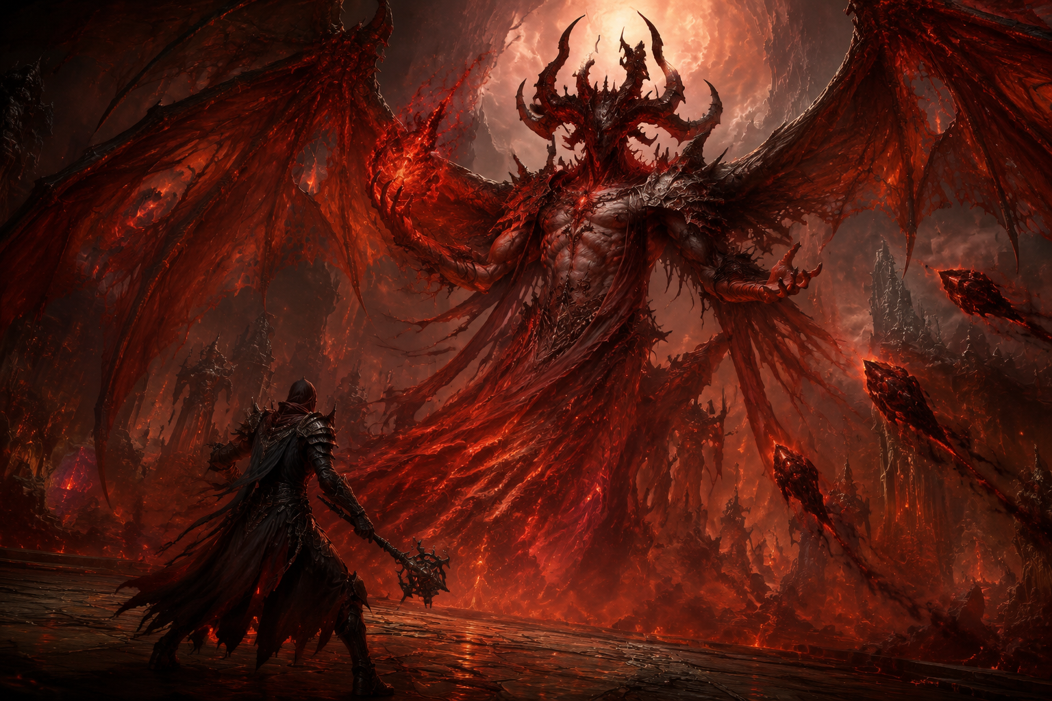 Combat contre Mephisto Diablo 4 Lord of Hatred