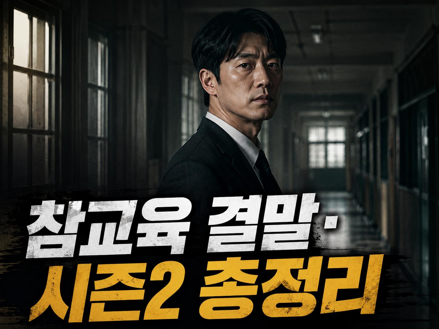 넷플릭스 참교육 김무열 등장인물 결말 해석