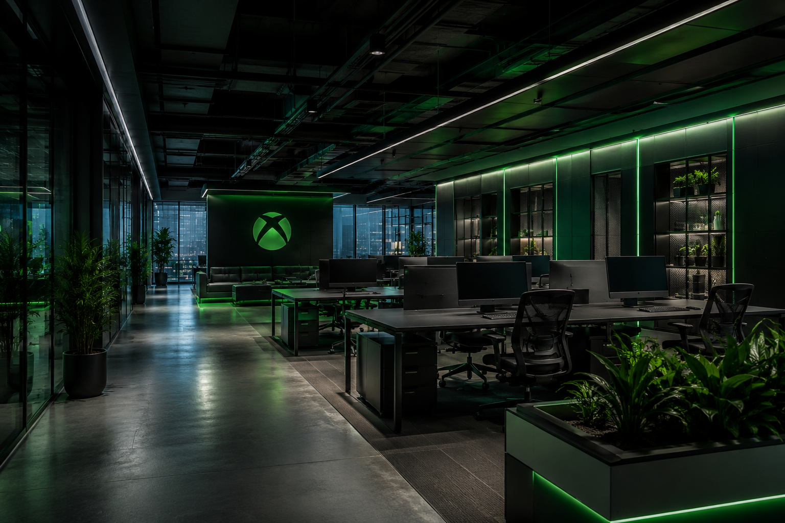 Bureaux vides chez Xbox, ambiance de licenciements massifs
