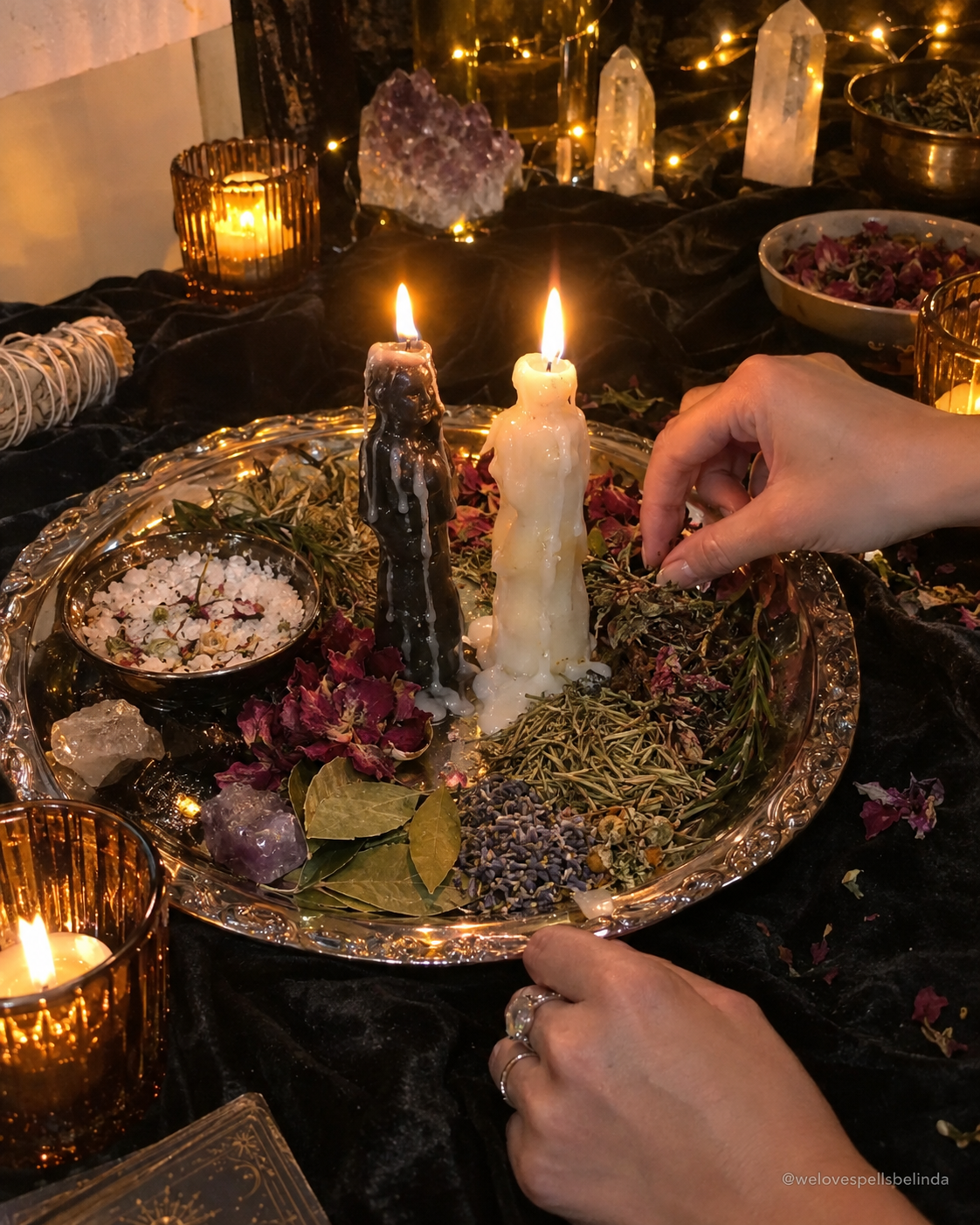 Spiritual clearing and protection ritual for personal renewal