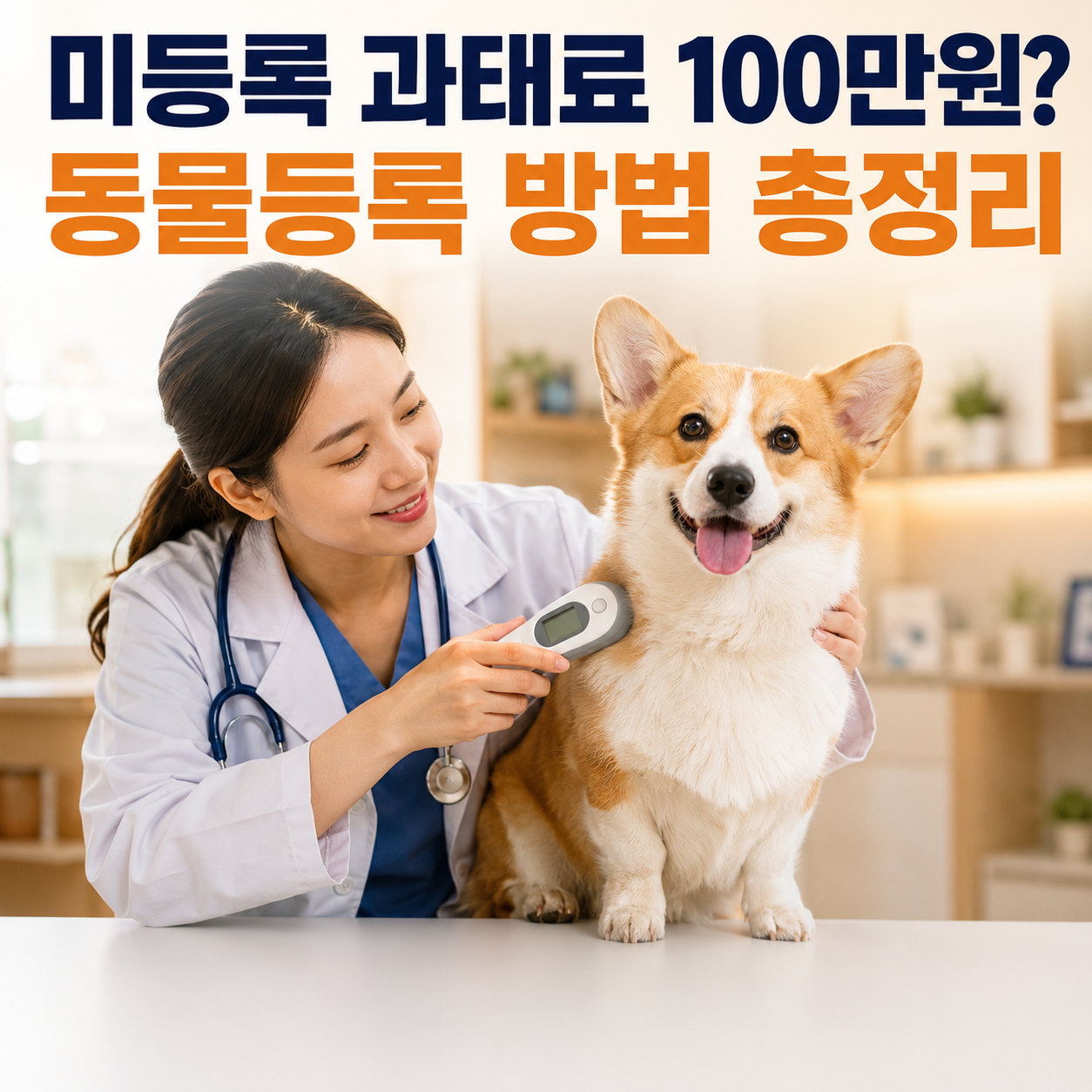 반려견 동물등록 방법 및 미등록 과태료 총정리 (2026년 7월 집중단속 대비)