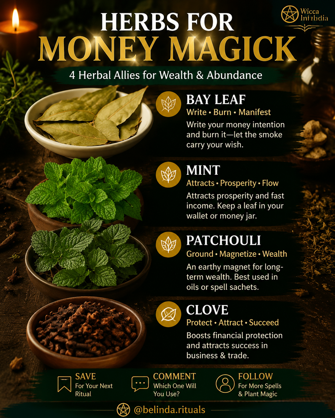 Herbs to attract wealth and prosperity