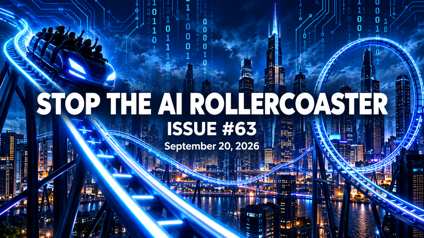 Stop the AI Rollercoaster, Issue 63, September 20, 2026
