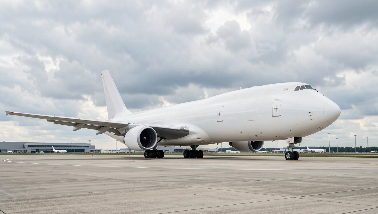 Boeing 767 cargo aircraft