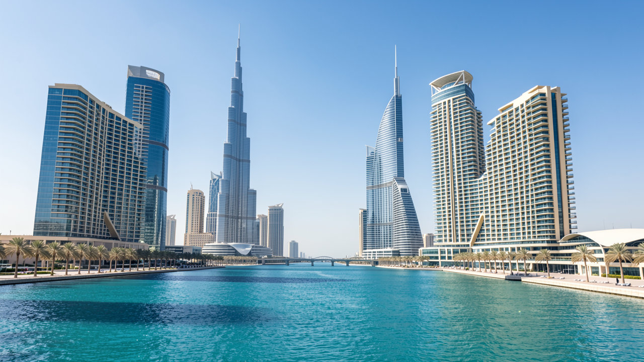Abu Dhabi skyline