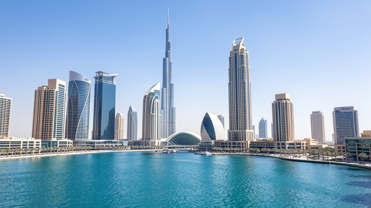 Abu Dhabi skyline