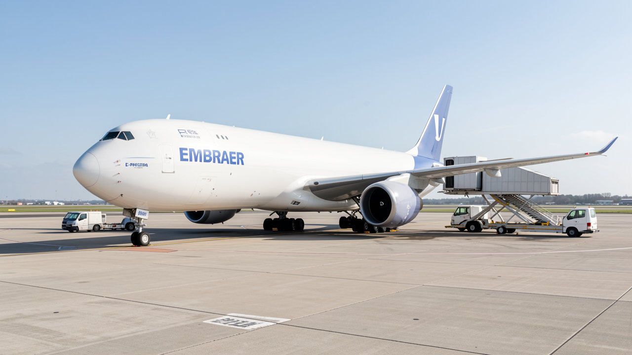 Embraer E-Freighter cargo aircraft
