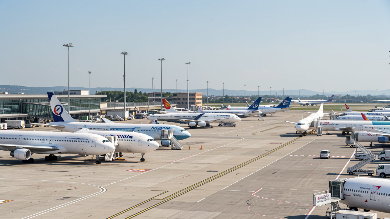 Bologna Guglielmo Marconi Airport tarmac