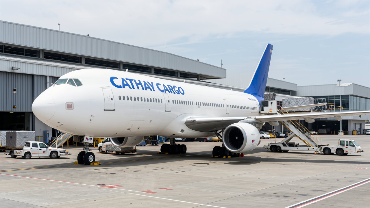 Cathay Cargo freighter aircraft