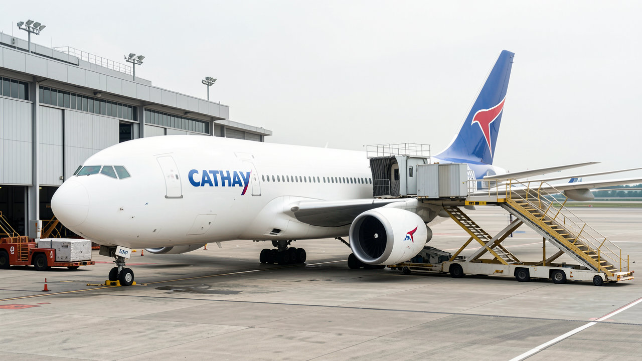 Cathay Cargo freighter aircraft