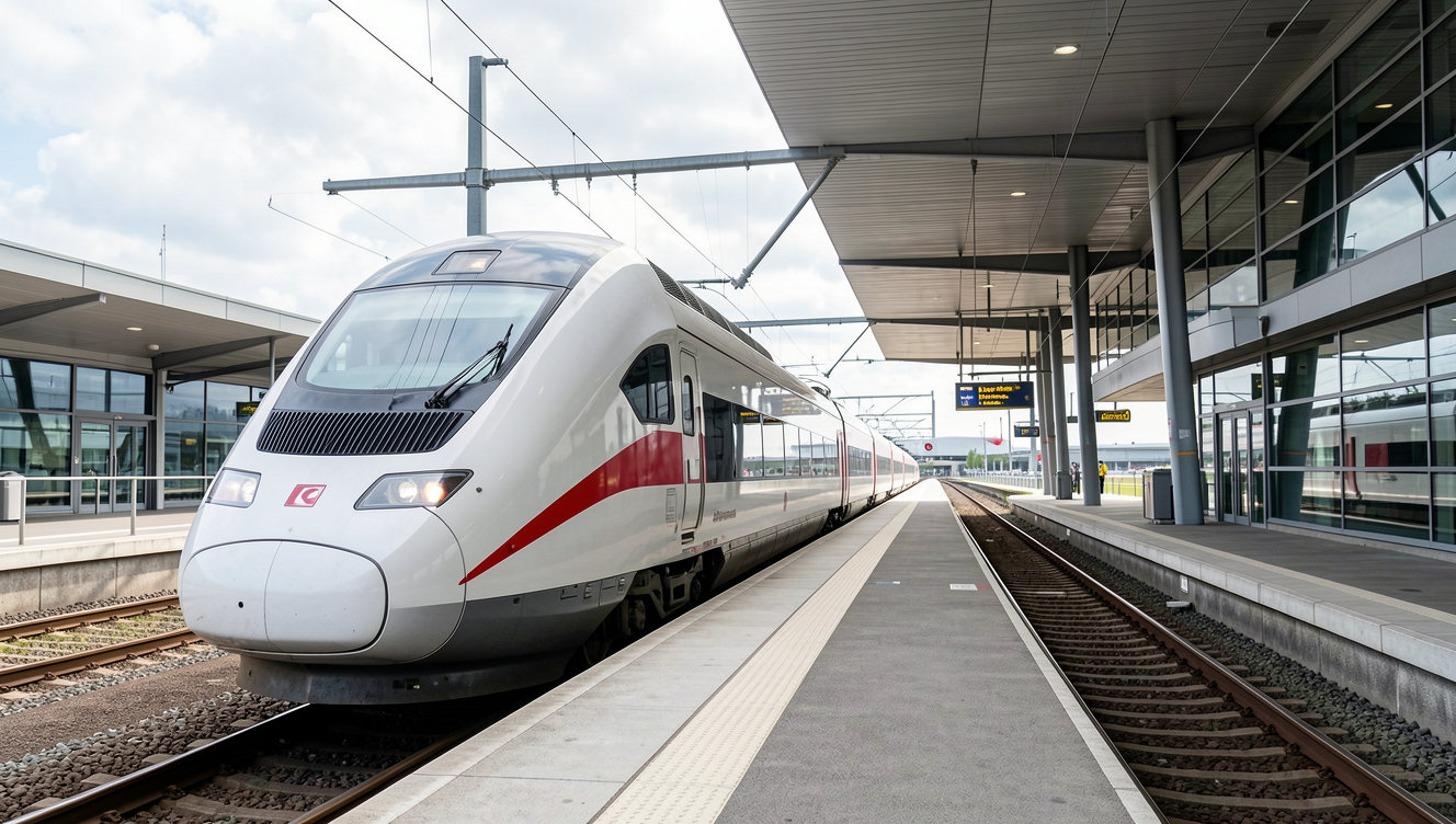 Deutsche Bahn high-speed train