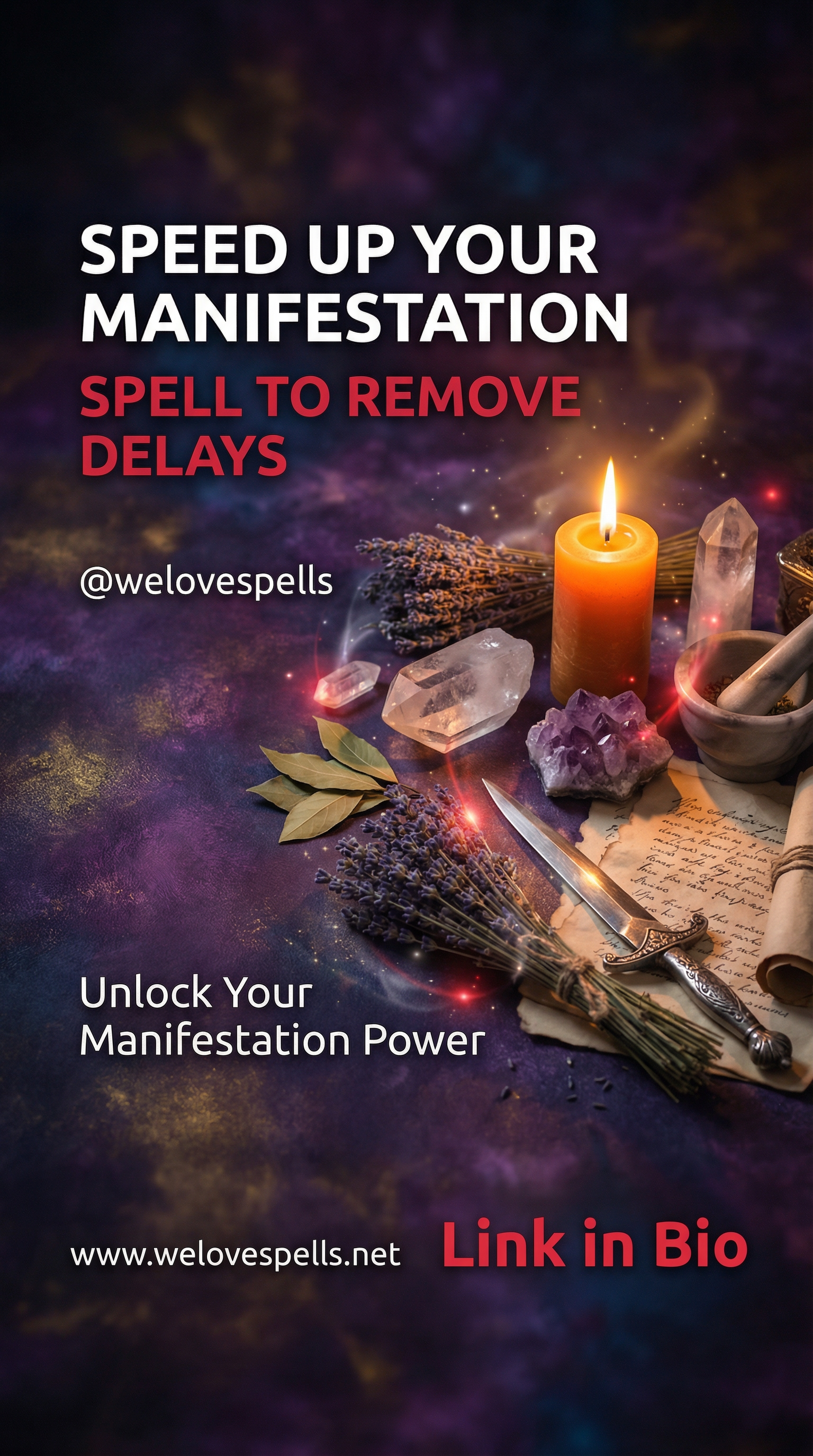 Manifest faster guided energy ritual tools