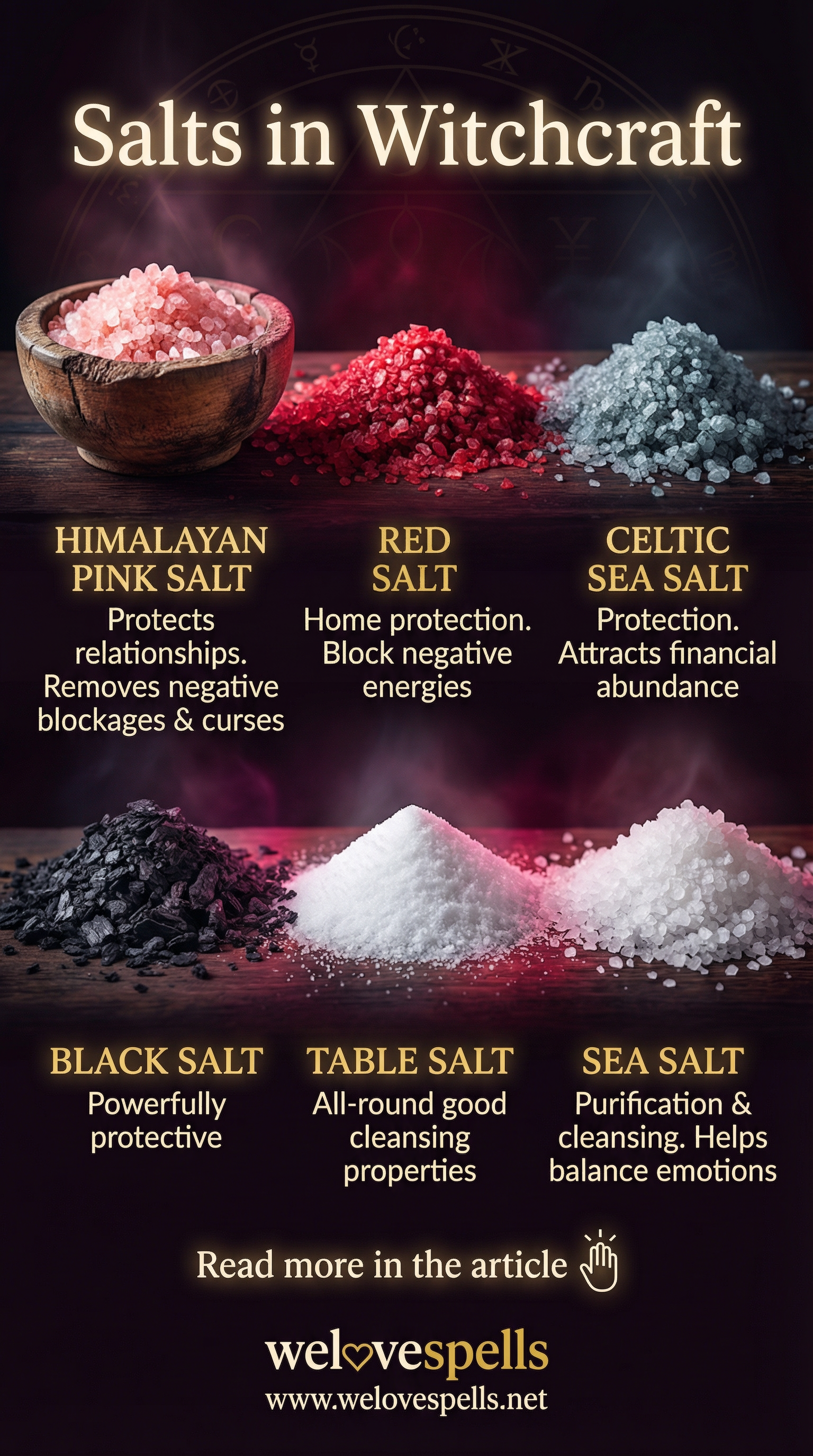 Salt Cleansing Ritual for Witchcraft Spells