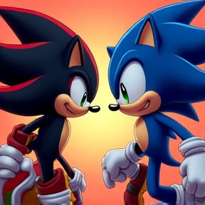 Sonic vs Shadow