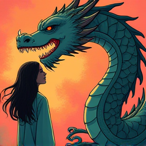 Two Woman & the Dragon