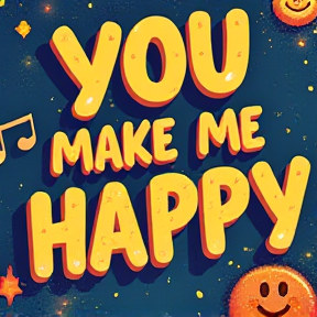 You make me happy