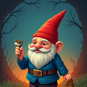 That gnome is a dead gnome