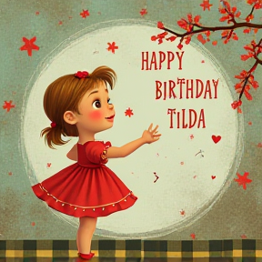 Happy Birthday Tilda