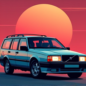 Der mächtige Volvo 850 R