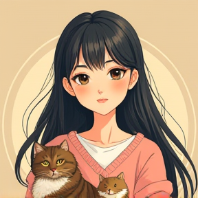 Eirin with the Cats