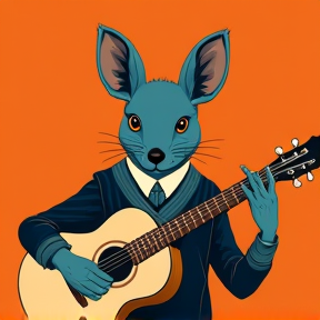 Bluegrass Aardvark Tangerine