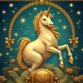 Golden Unicorn Dream