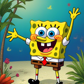 Bob esponja pantalones cuadrados