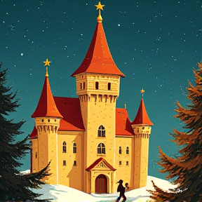 Golden Castle Christmas